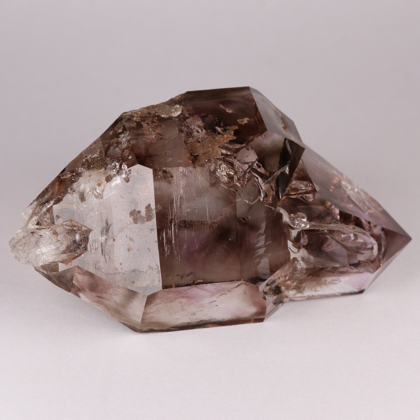 Smoky Amethyst Quartz (Gas Bubble)