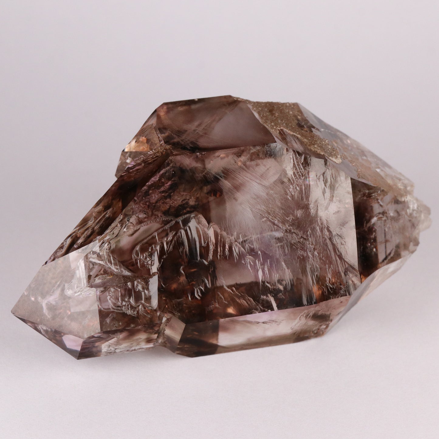 Smoky Amethyst Quartz (Gas Bubble)