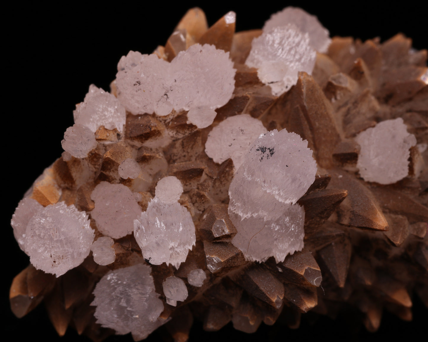 Mangancalcite on Calcite