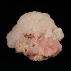 Manganoan Calcite on Rhodochrosite