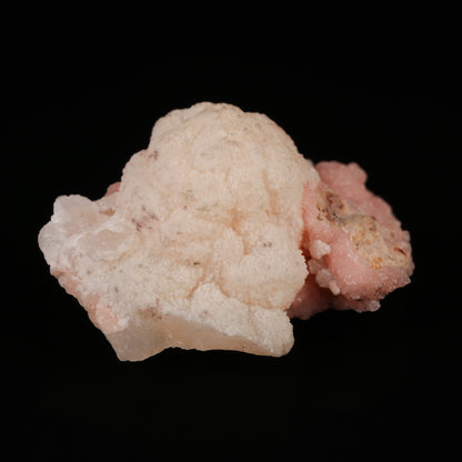 Manganoan Calcite on Rhodochrosite