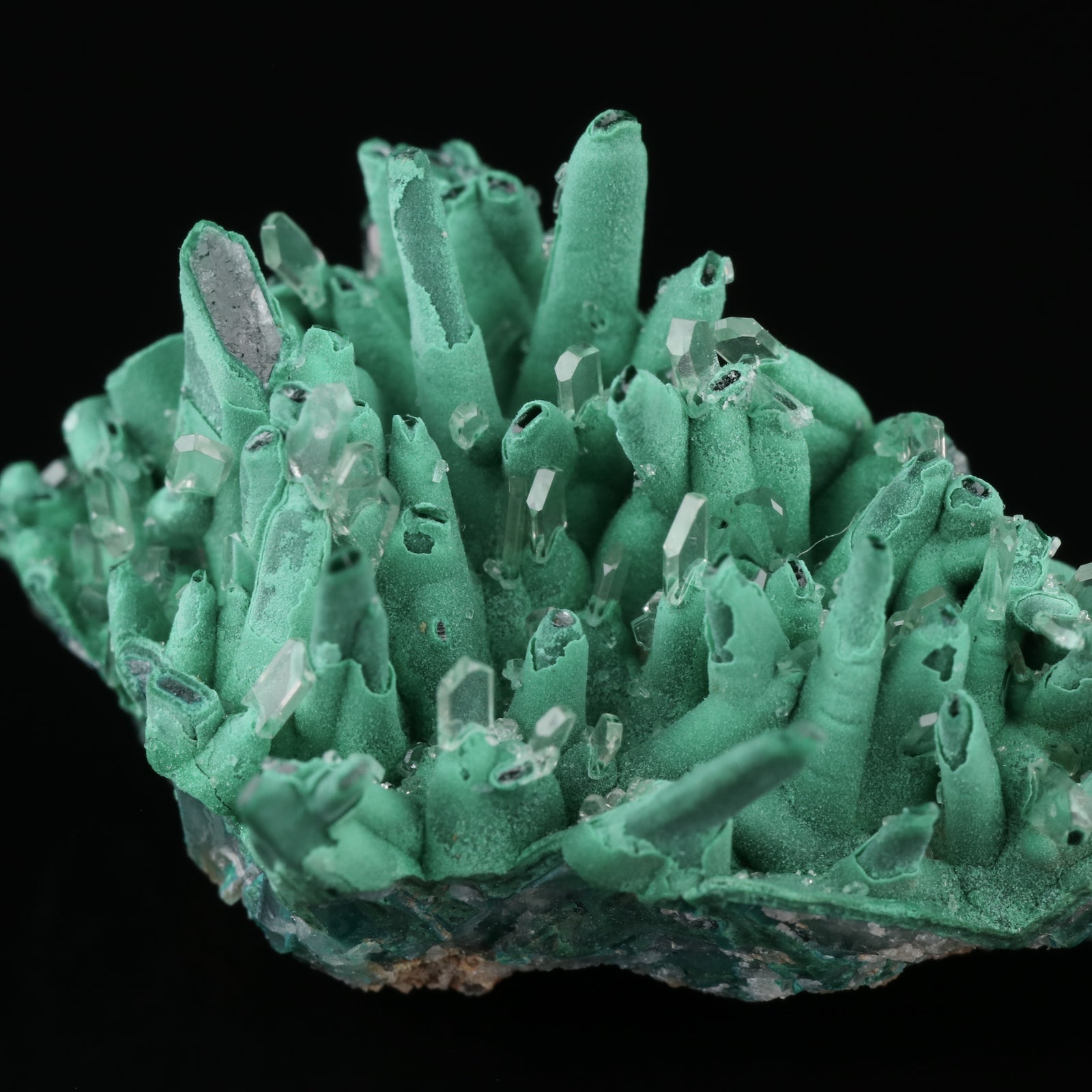 Baryte & Malachite