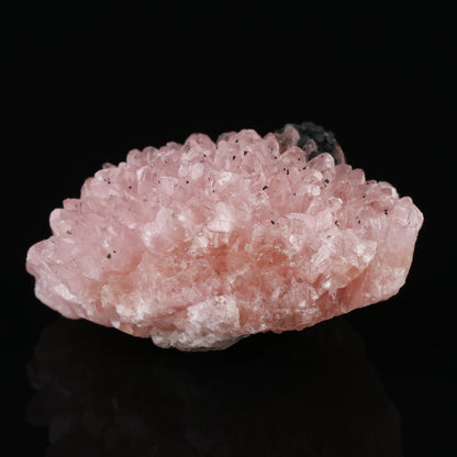 Heterogenite on Cobaltoan Calcite
