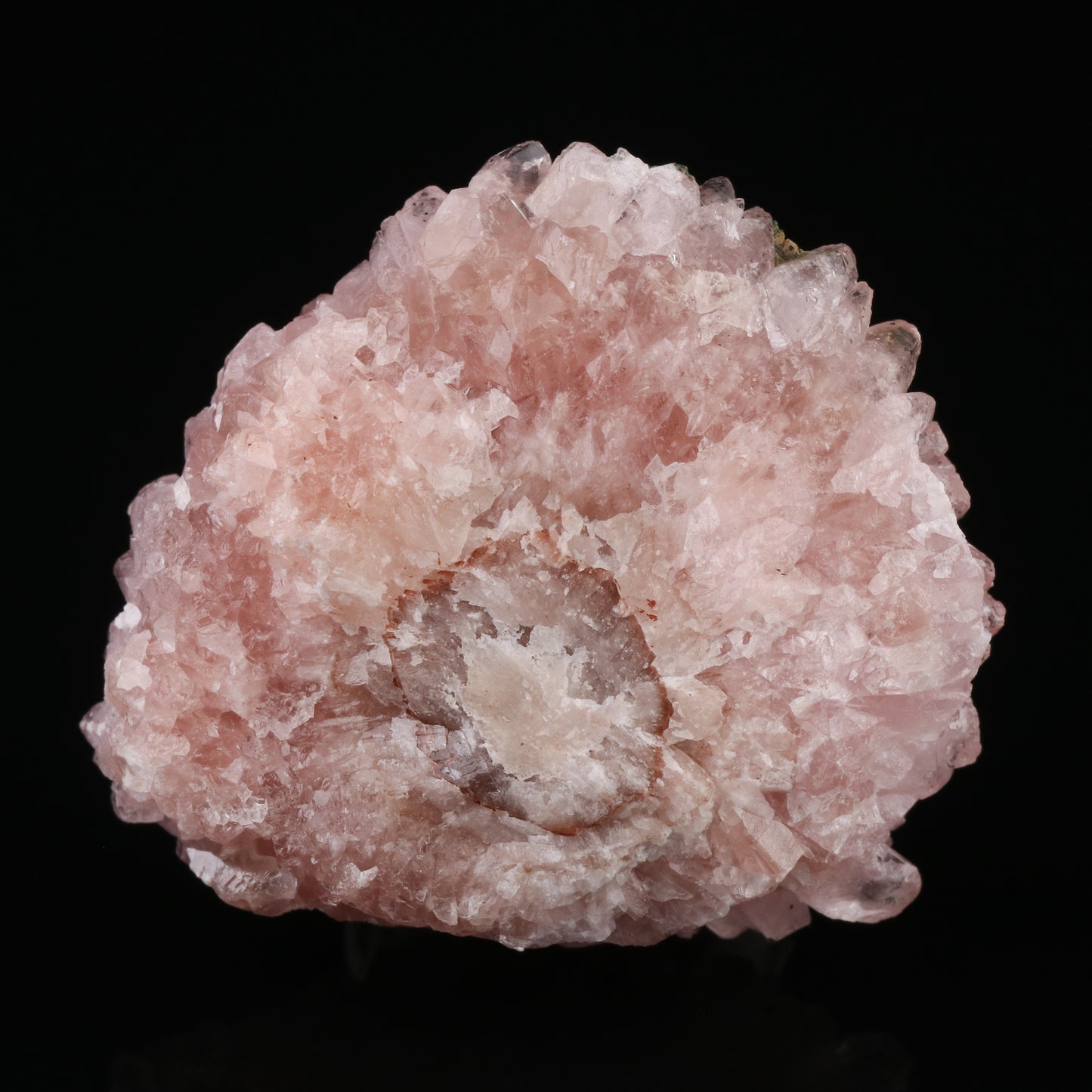 Heterogenite on Cobaltoan Calcite