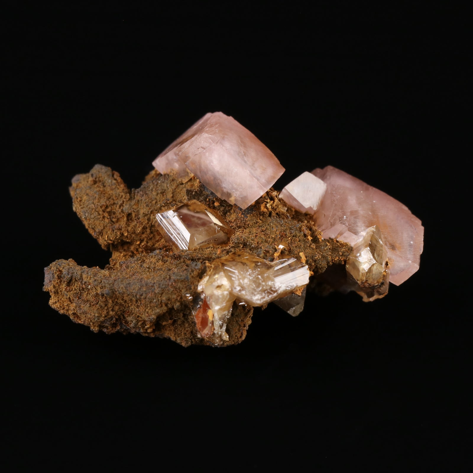 Smithsonite on Wulfenite