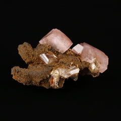 Smithsonite on Wulfenite