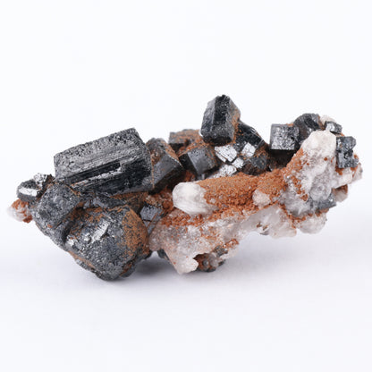 Calcite with Braunite