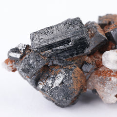 Calcite with Braunite