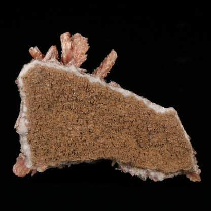 Calcite on Inesite on Matrix