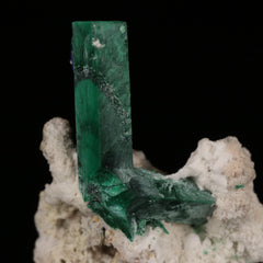 Malachite psm Azurite on Matrix