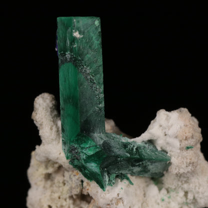 Malachite psm Azurite on Matrix