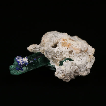Malachite psm Azurite on Matrix