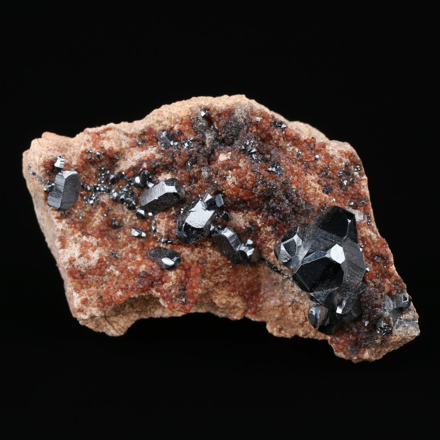 Hematite & Andradite Garnet