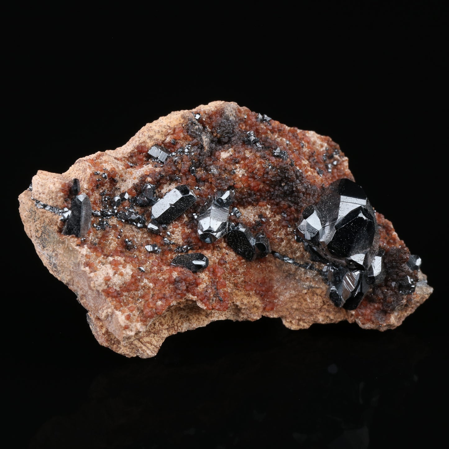 Hematite & Andradite Garnet