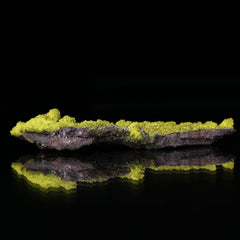 Ettringite on Calcite on Matrix