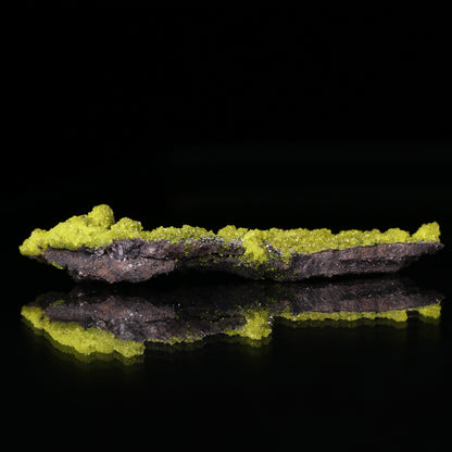 Ettringite on Calcite on Matrix