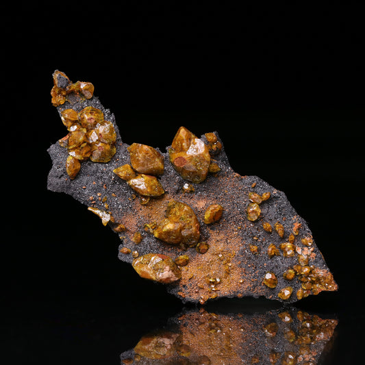 Sturmanite on Matrix, N'Chwaning II Mine, Kalahari Manganese Field, Northern Cape, South Africa.