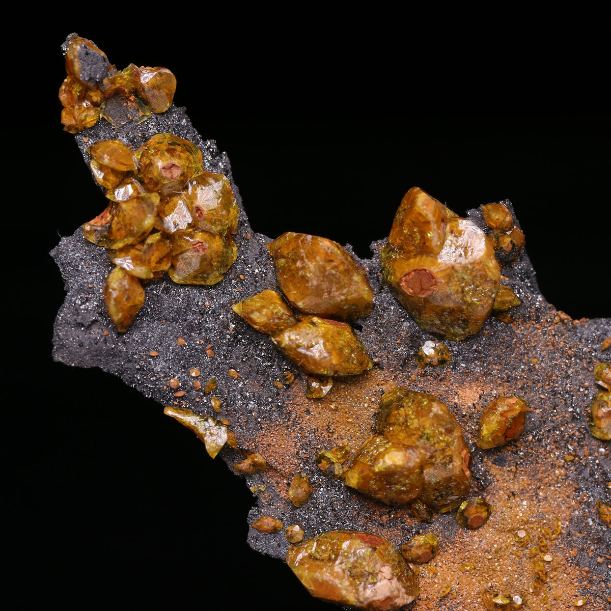 Sturmanite on Matrix