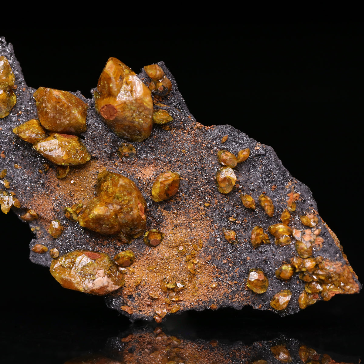 Sturmanite on Matrix