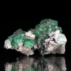 Fluorite Cluster on Feldspar