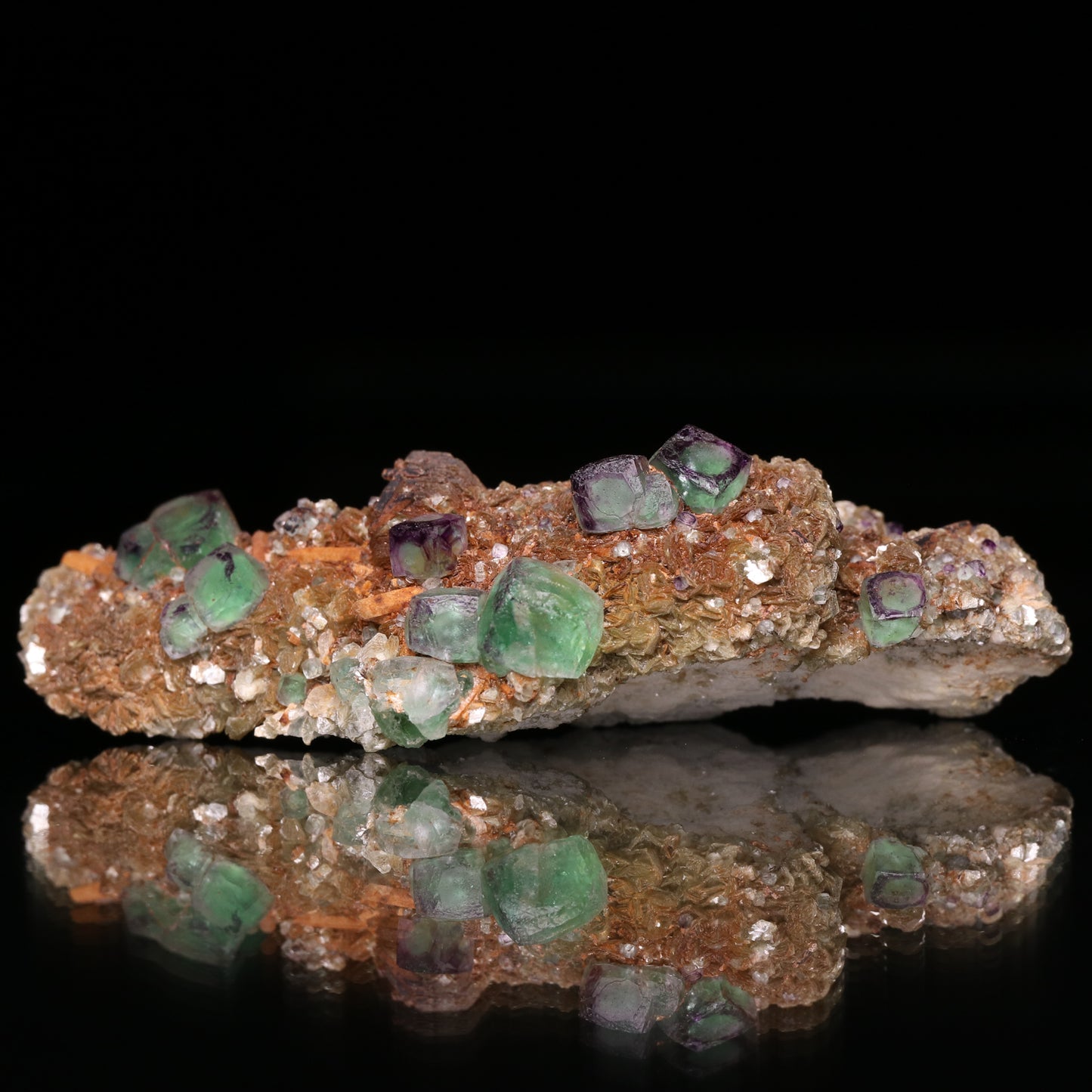 Fluorite and Muscovite, Erongo, Namibia