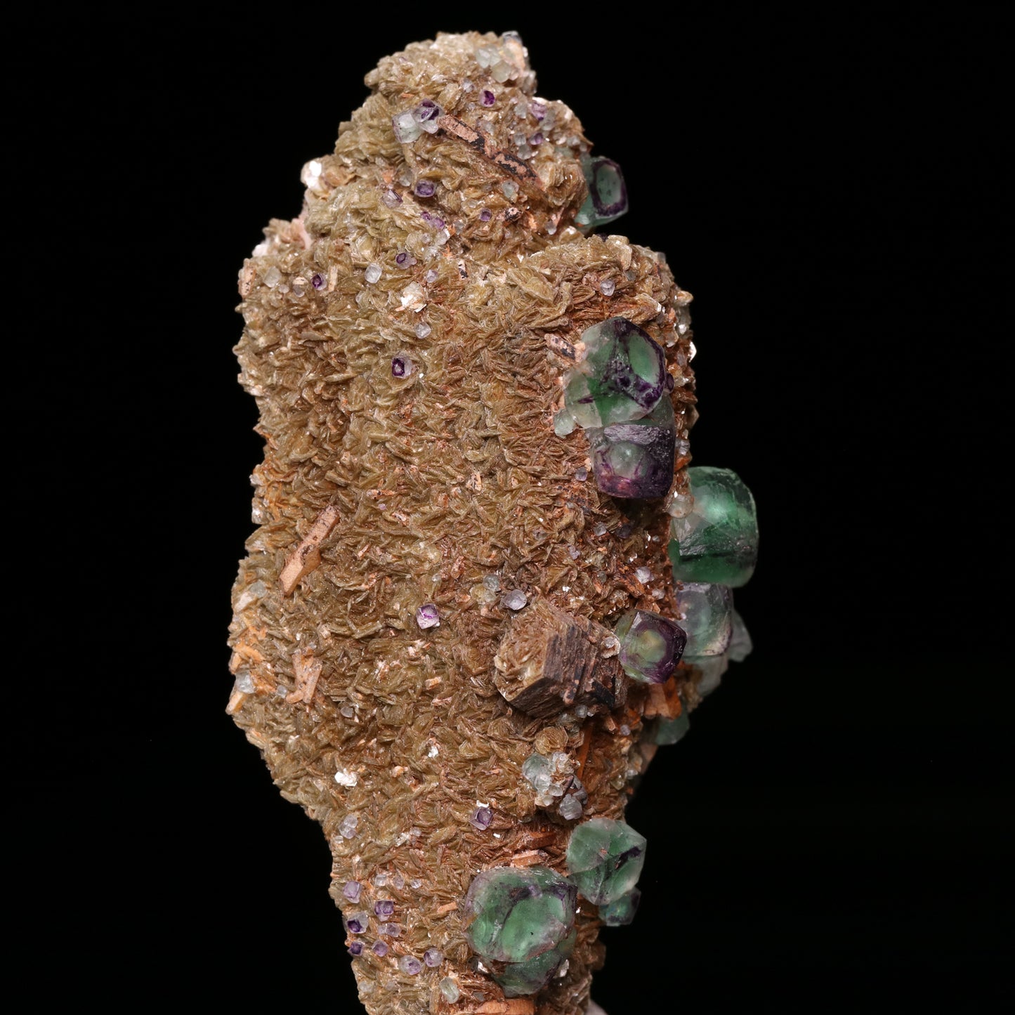 Fluorite and Muscovite, Erongo, Namibia