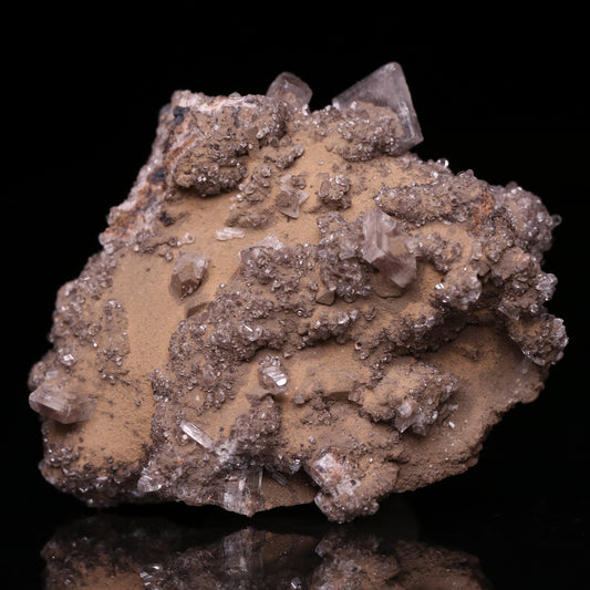 Baryte and Calcite on Matrix, Wessels Mine, Kalahari Manganese Field, Northern Cape, South Africa