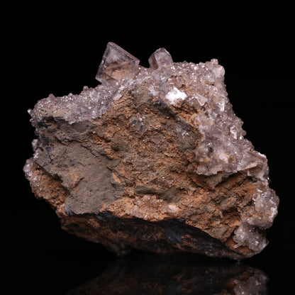 Baryte and Calcite on Matrix