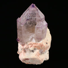 Amethyst Quartz on Feldspar - photo 1