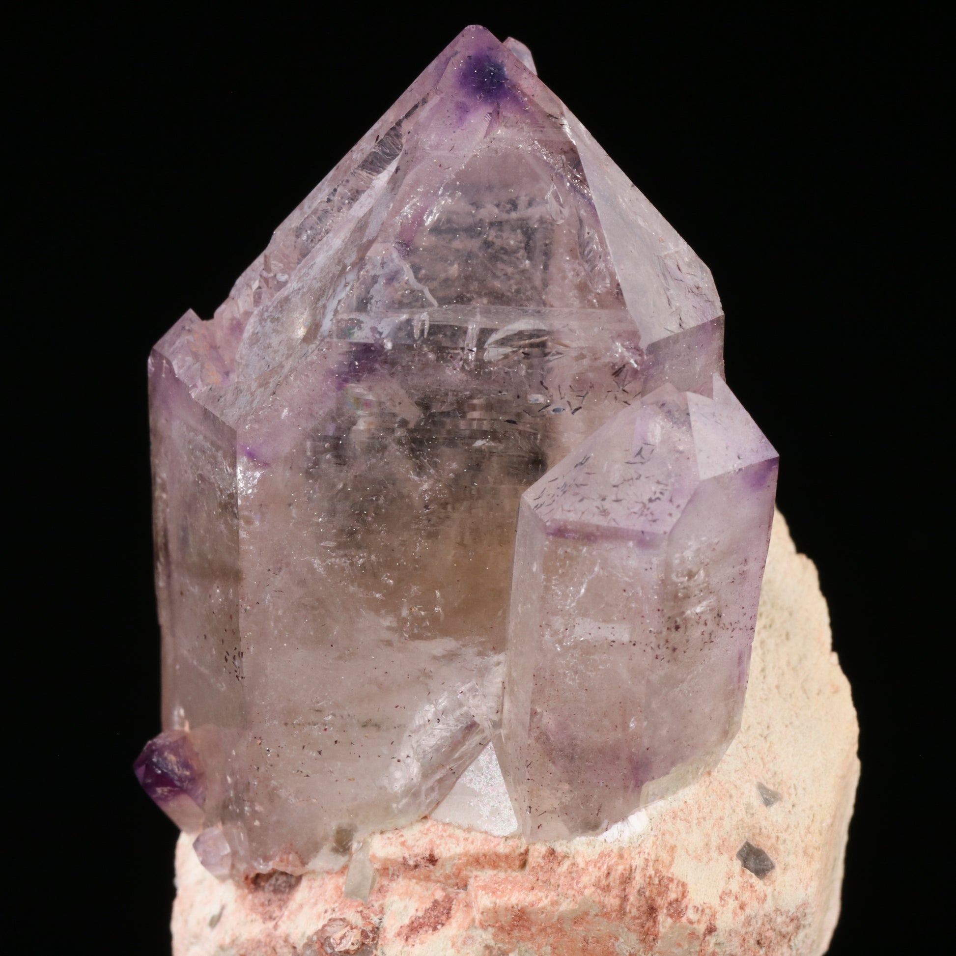 Amethyst Quartz on Feldspar — photo 2