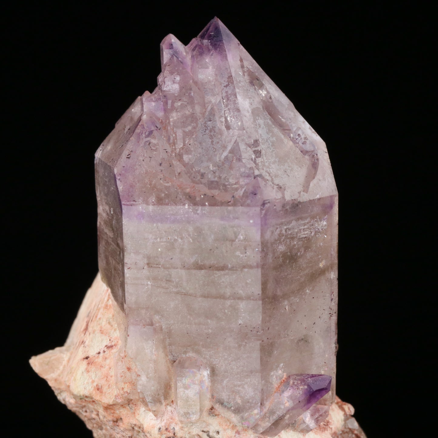 Amethyst Quartz on Feldspar — photo 4