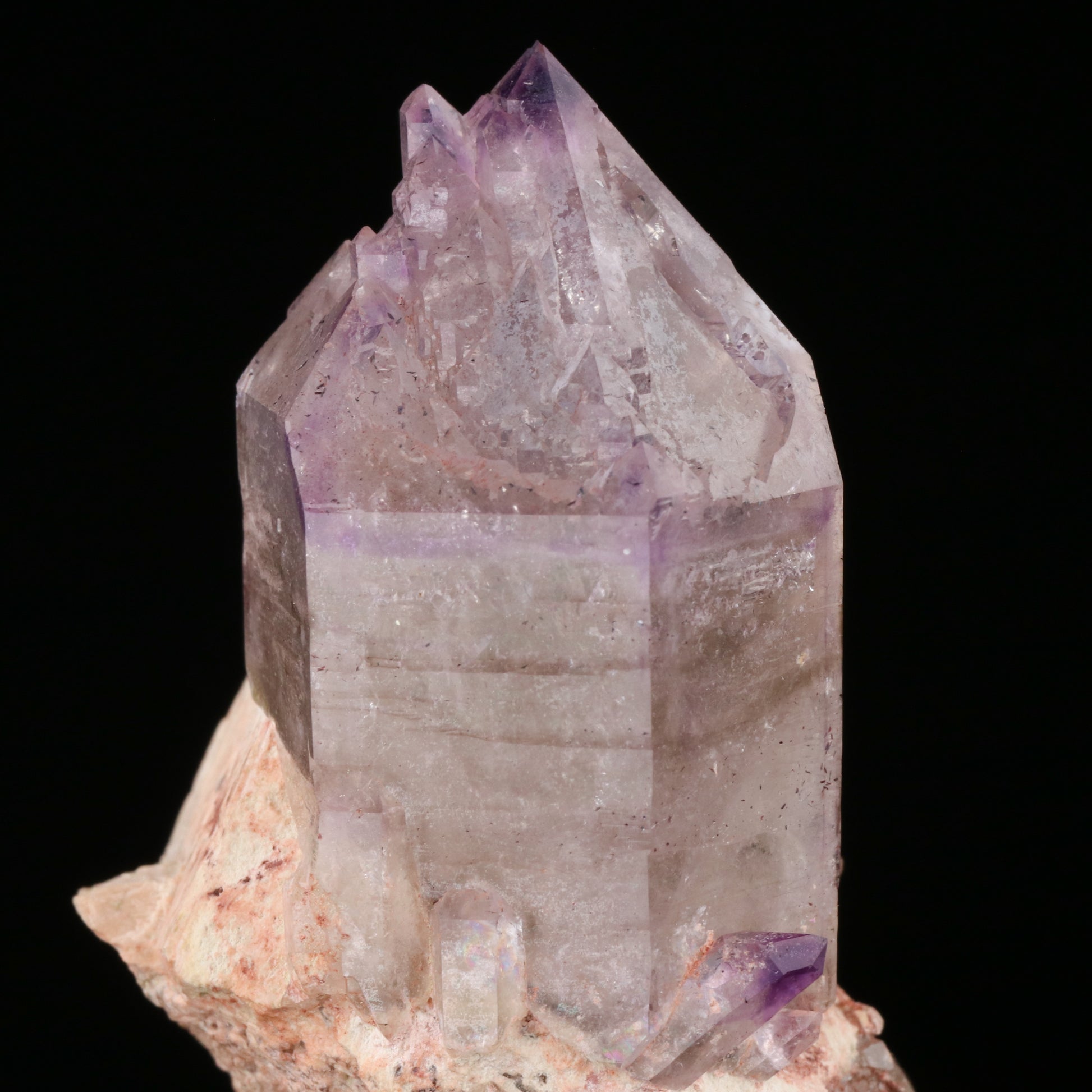 Amethyst Quartz on Feldspar — photo 4
