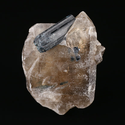 Indicolite on Quartz — photo 1