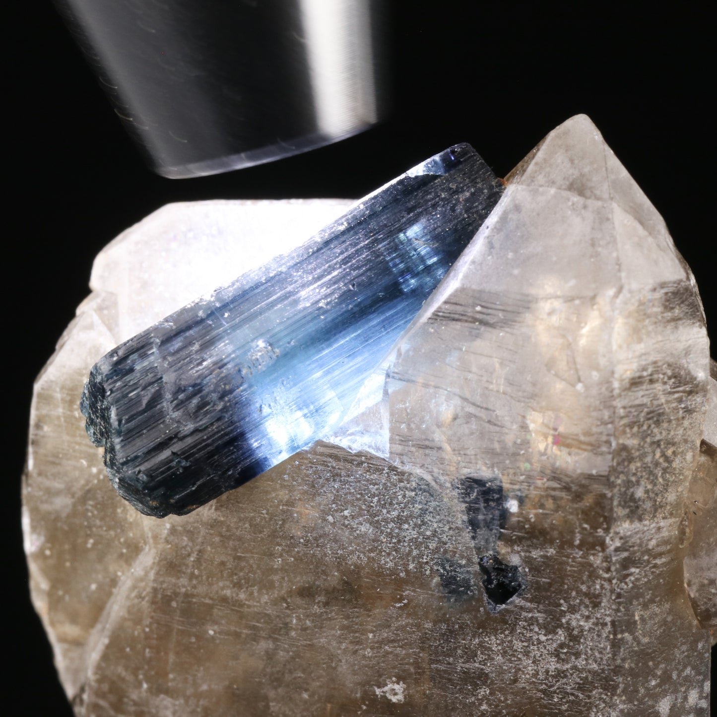 Indicolite on Quartz — photo 3