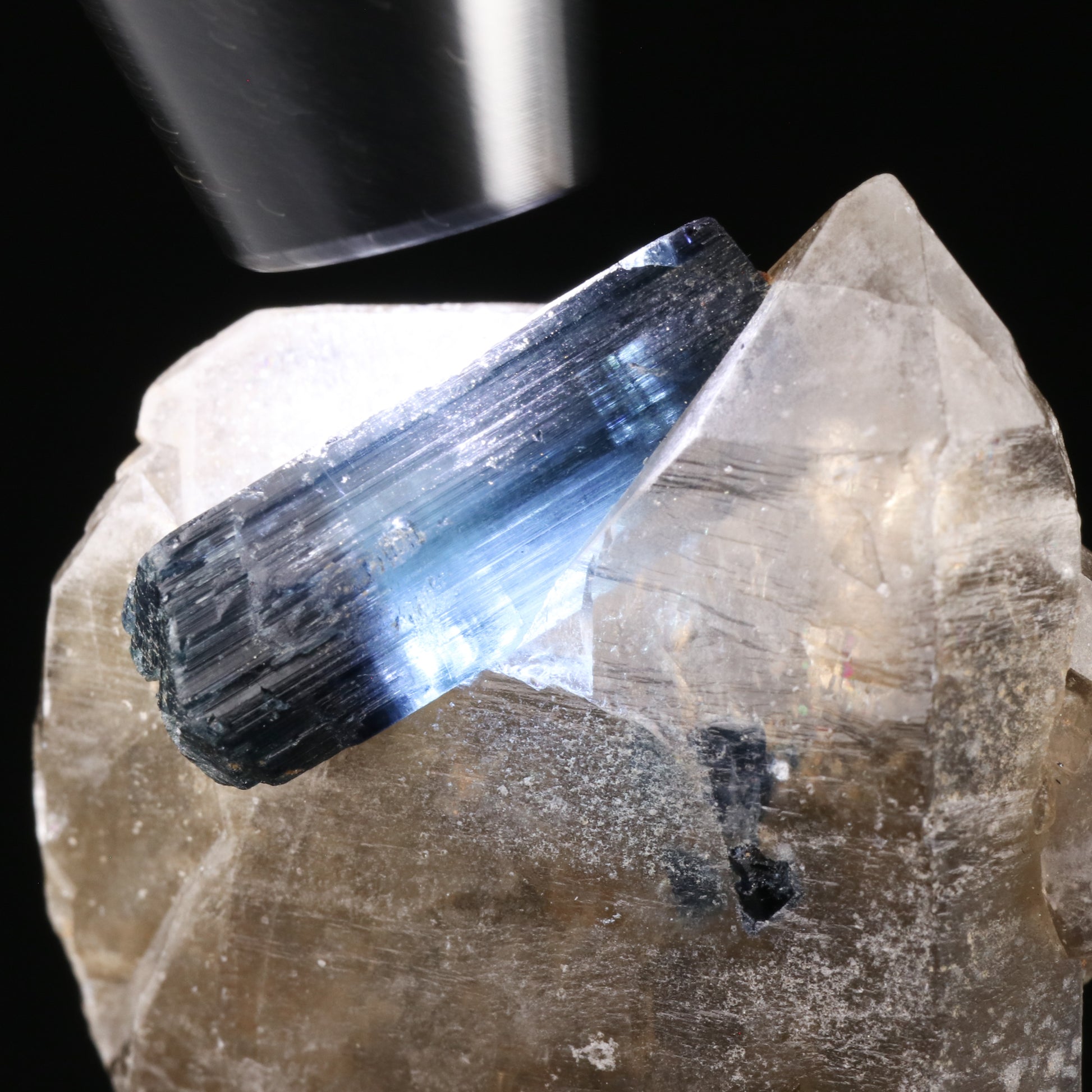 Indicolite on Quartz — photo 3