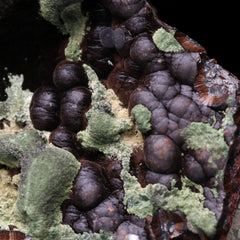 Kolwesite on Goethite