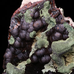 Kolwesite on Goethite