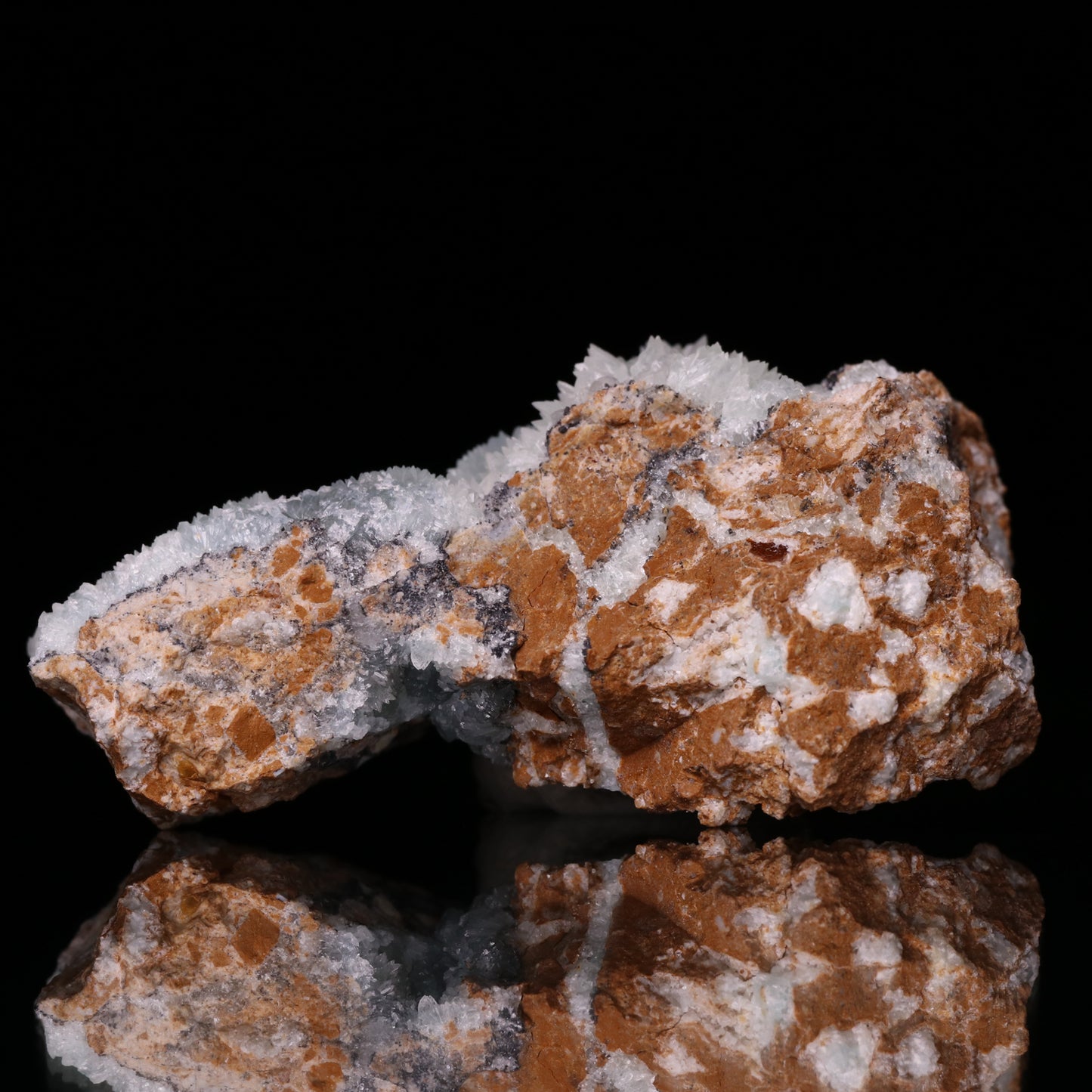 Smithsonite on Matrix, Skorpion Mine, Karas Region, Namibia.