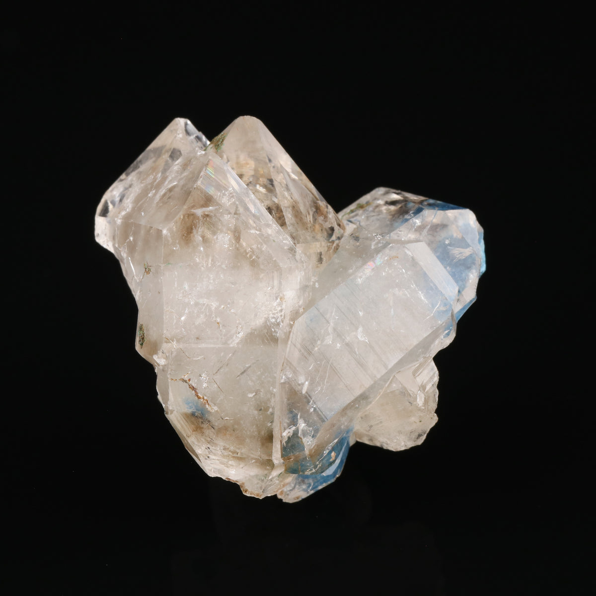 Quartz on Shattuckite