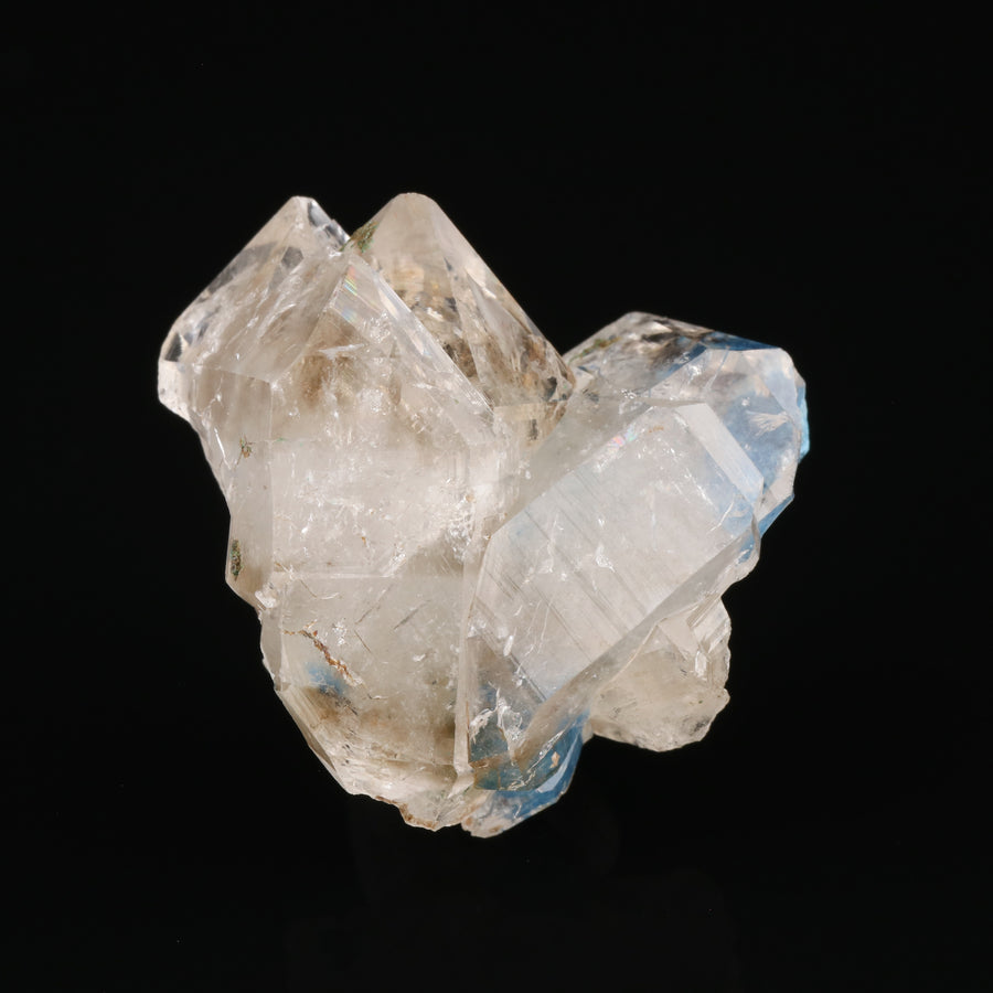Quartz on Shattuckite