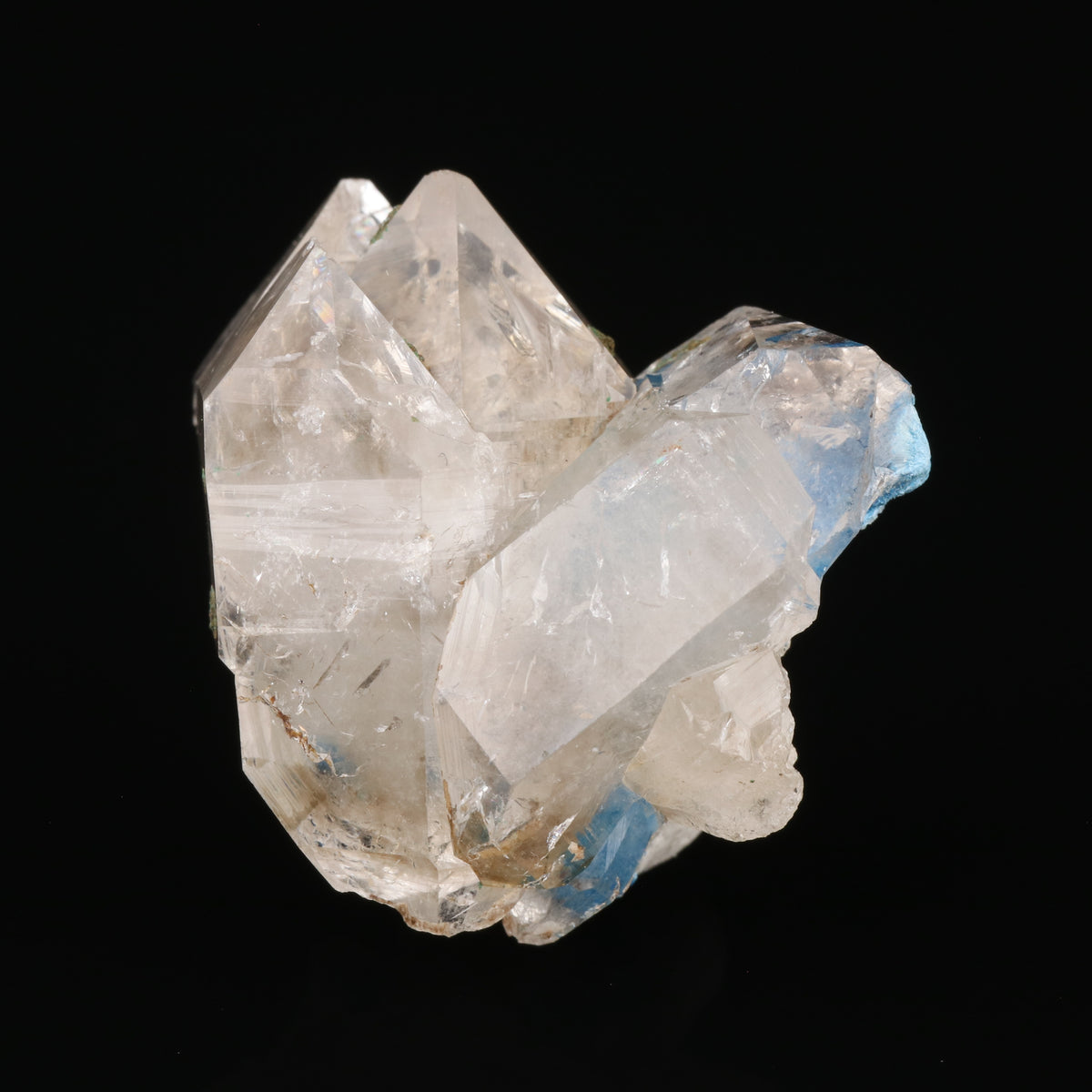 Quartz on Shattuckite