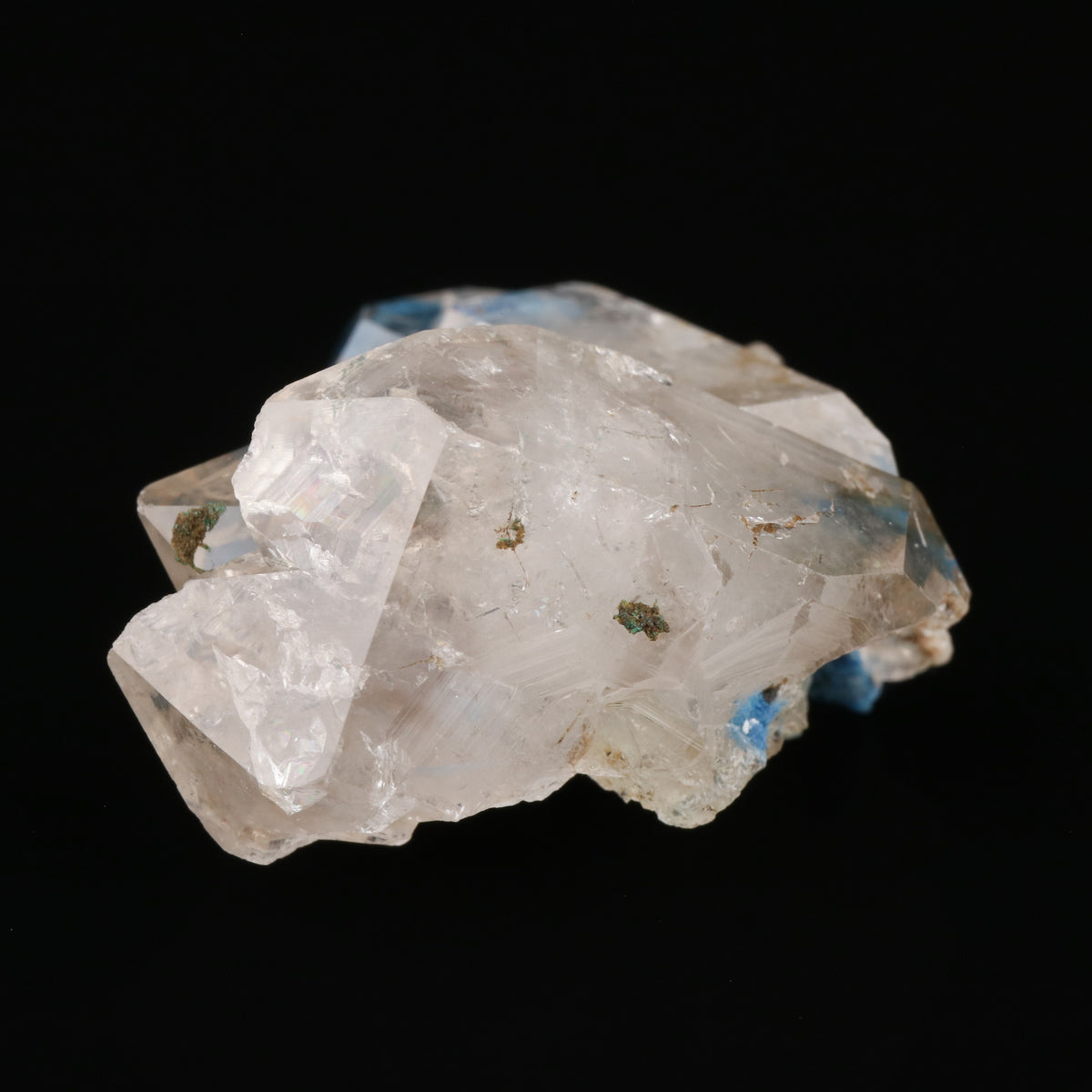 Quartz on Shattuckite