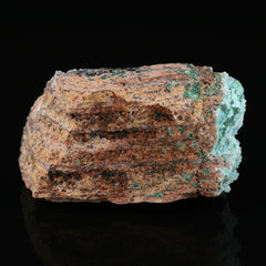 Quartz on Malachite & Chrysocolla psm Azurite
