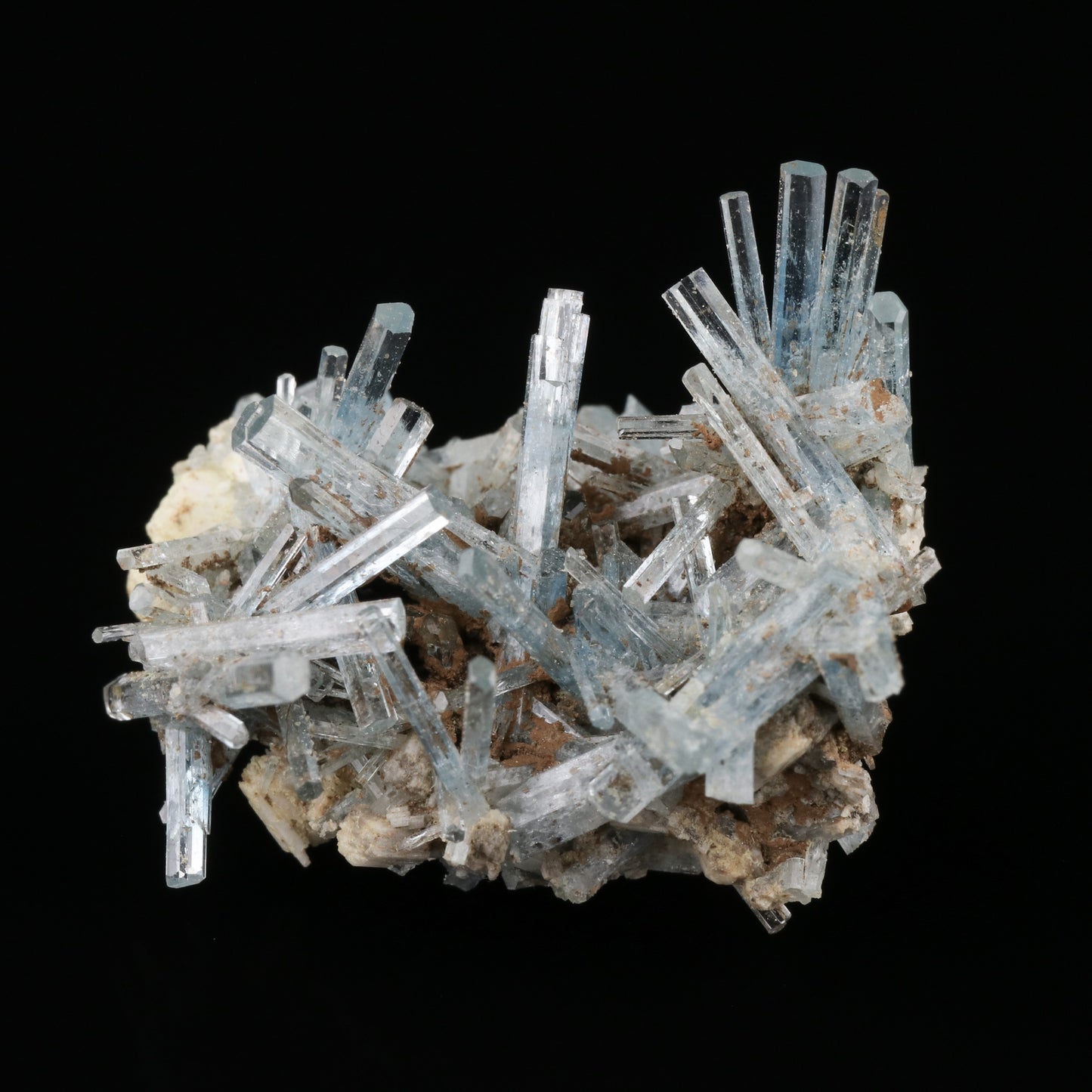 Aquamarine on Feldspar — photo 1