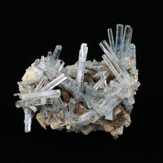 Aquamarine on Feldspar — photo 1