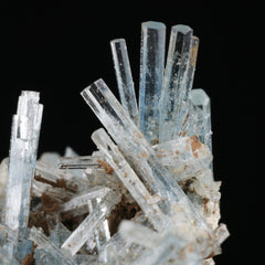Aquamarine on Feldspar - photo 2