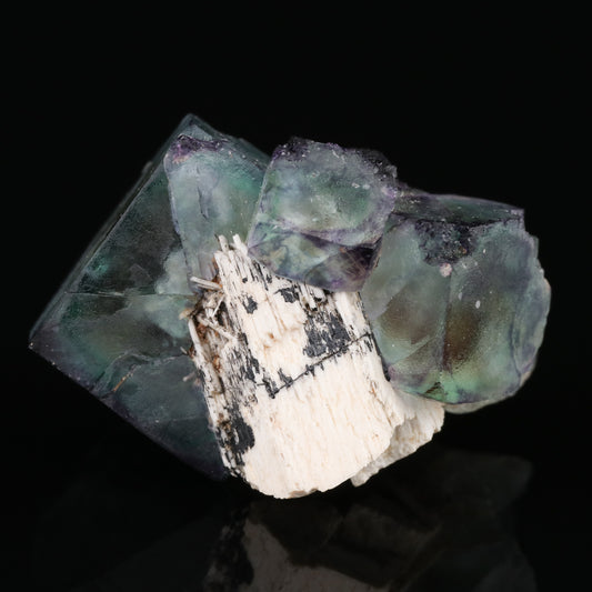 Fluorite on Feldspar — photo 1