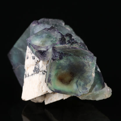 Fluorite on Feldspar — photo 2