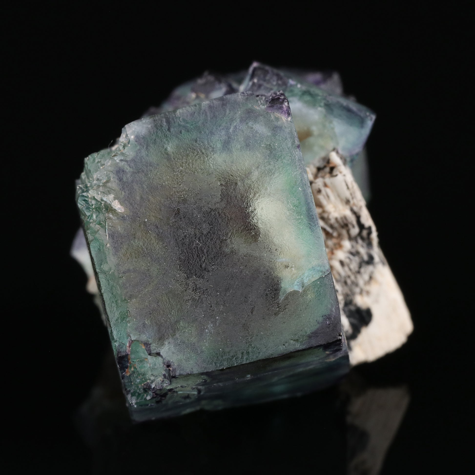 Fluorite on Feldspar — photo 3