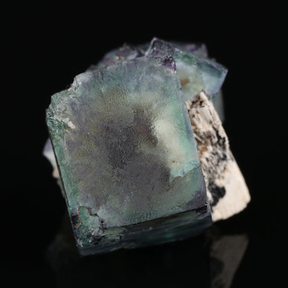 Fluorite on Feldspar — photo 3